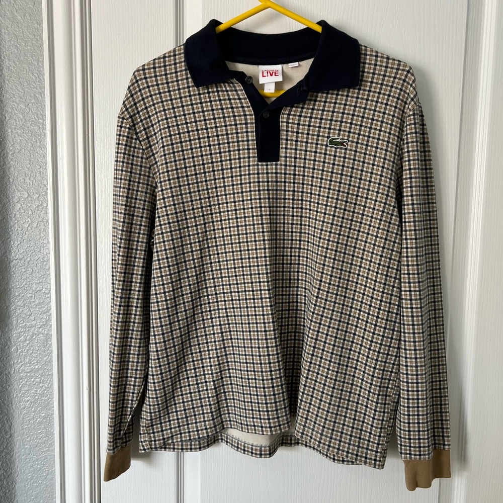 Lacoste long sleeve polo